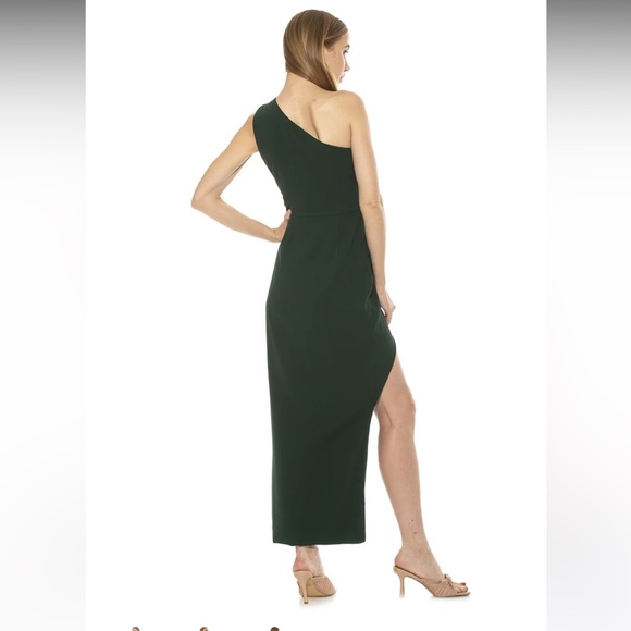 NWT Women’s Nordstrom Rack Alexia Admor Emerald Green Alessi Gown. Size 10. - Picture 2 of 16